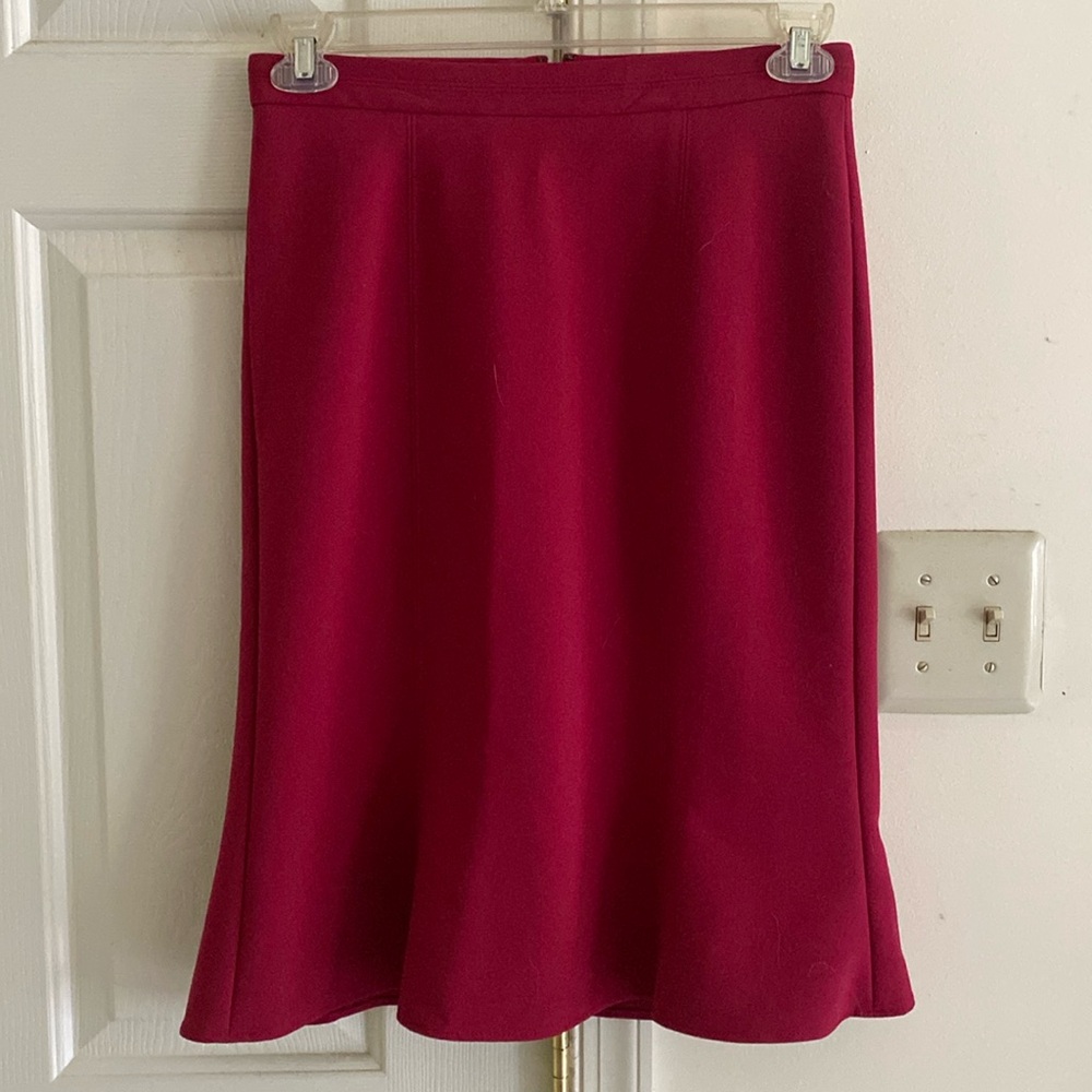 Gorgeous, red flare skirt